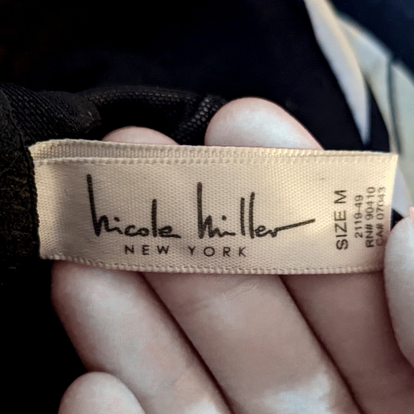 🦋2/$25🦋 Nicole Miller striped bustier inspired sports bra - Picture 4 of 4